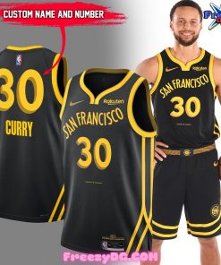 Stephen Curry Golden State Warriors City Edition 2024 Basketball Jersey