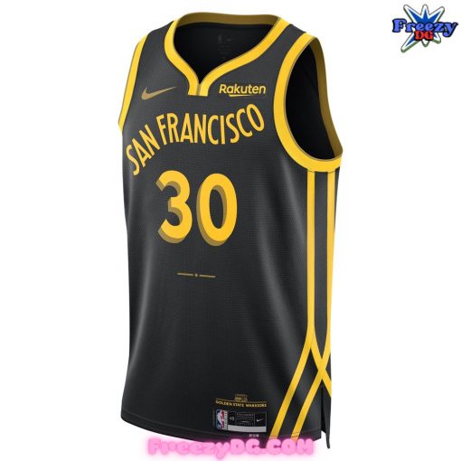 Stephen Curry Golden State Warriors City Edition 2024 Basketball Jersey