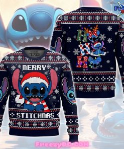 Stitch Merry Stitchmas Limited Edition Nike Air Force 1