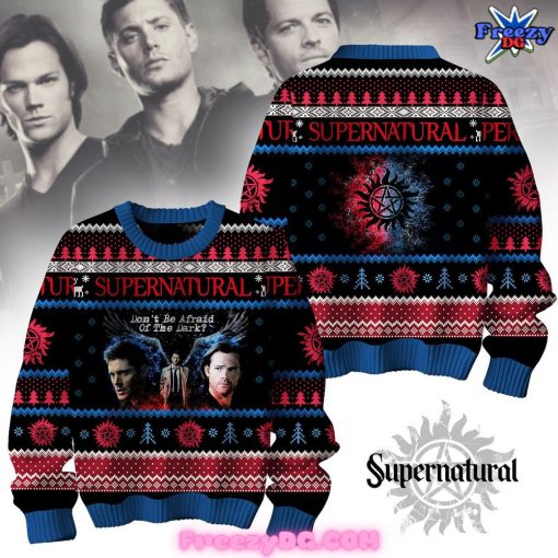 Supernatural Don’t Be Afraid of the Dark Ugly Sweater