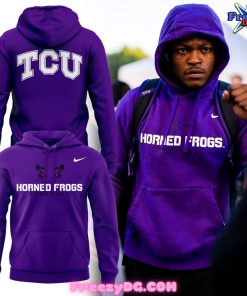 TCU Horned Frogs Football Go Frogs Purple Hoodie