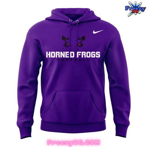 TCU Horned Frogs Football Go Frogs Purple Hoodie