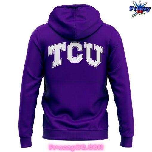 TCU Horned Frogs Football Go Frogs Purple Hoodie