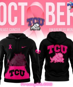 TCU Horned Frogs Football Stomp Out Cancer 2024 Hoodie