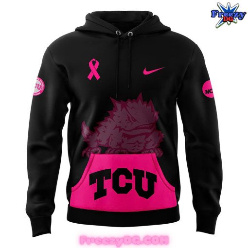 TCU Horned Frogs Football Stomp Out Cancer 2024 Hoodie