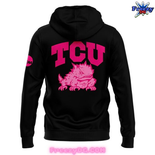 TCU Horned Frogs Football Stomp Out Cancer 2024 Hoodie