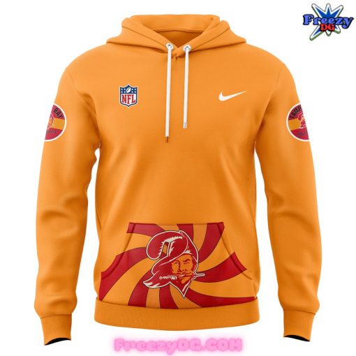 Tampa Bay Buccaneers NFL Throwback 2024 Orange Hoodie