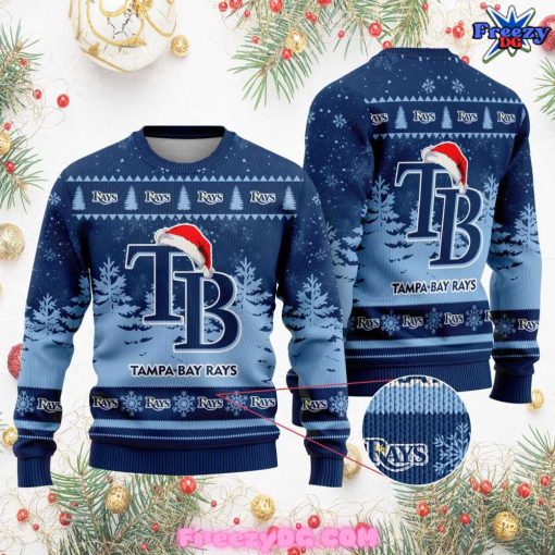 Tampa Bay Rays Christmas Holiday 2024 Sweater