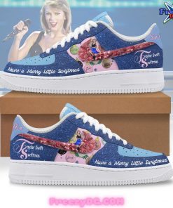 Taylor Swift Have a Merry Little Swiftmas Limited Nike Air Force 1