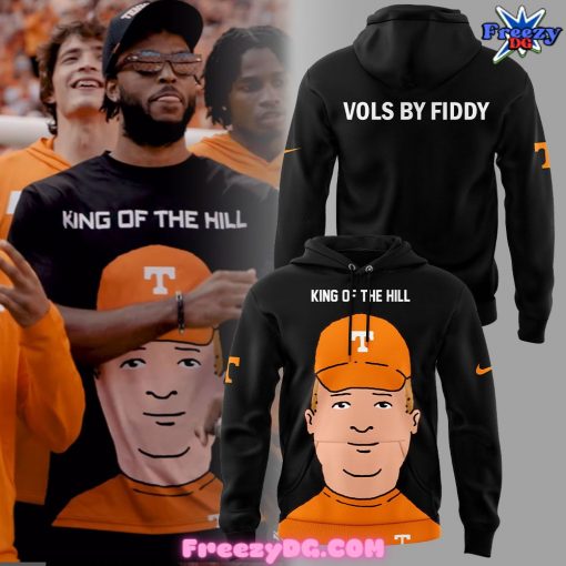 Tennessee Volunteers King Of The Hill 2024 Black Hoodie