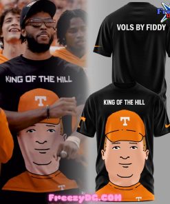 Tennessee Volunteers King Of The Hill 2024 Black T-Shirt