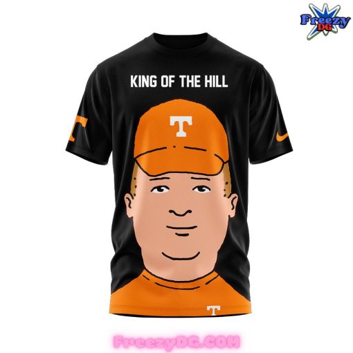 Tennessee Volunteers King Of The Hill 2024 Black T-Shirt