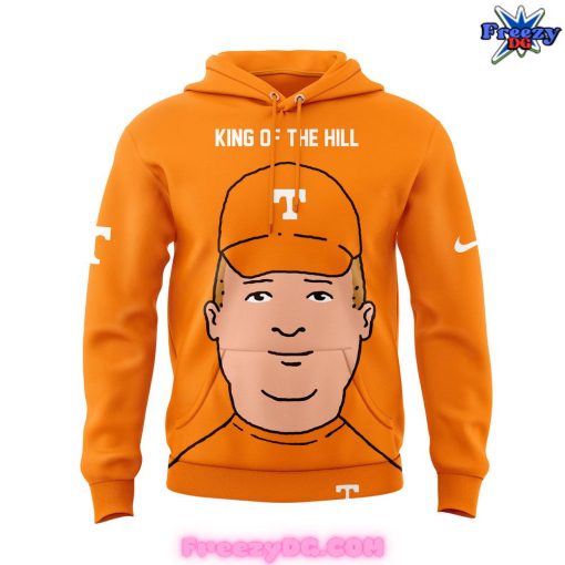 Tennessee Volunteers King Of The Hill 2024 Orange Hoodie