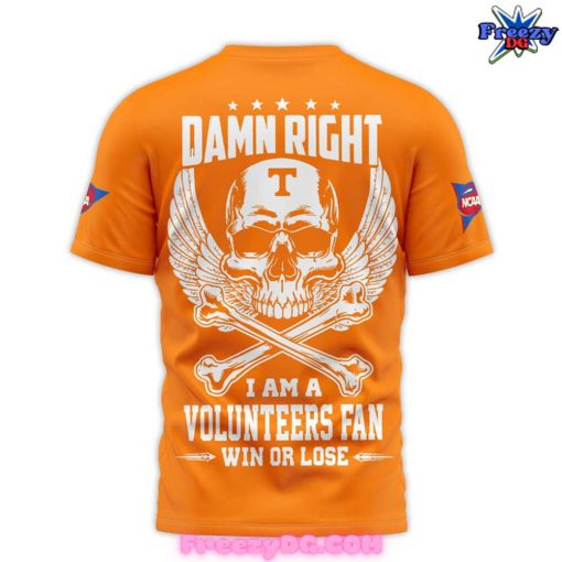 Tennessee Volunteers Nation Damn Right 2024 T-Shirt