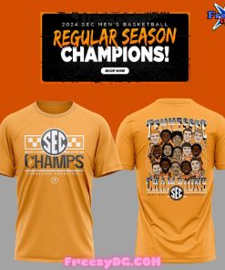 Tennessee Volunteers SEC Men’s Basketball Regular Season Champions T-Shirt