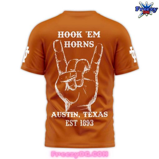 Texas Longhorns Hook ‘Em Horns Football T-Shirt