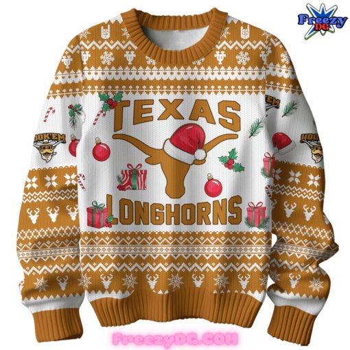 Texas Longhorns Hook’em Merry Texas Special Sweater