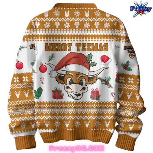 Texas Longhorns Hook’em Merry Texas Special Sweater