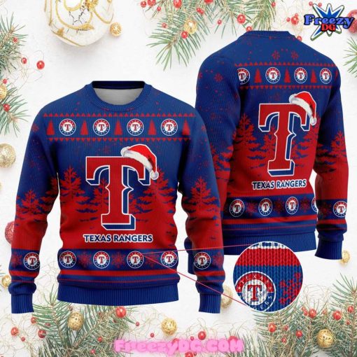 Texas Rangers Christmas Holiday 2024 Sweater