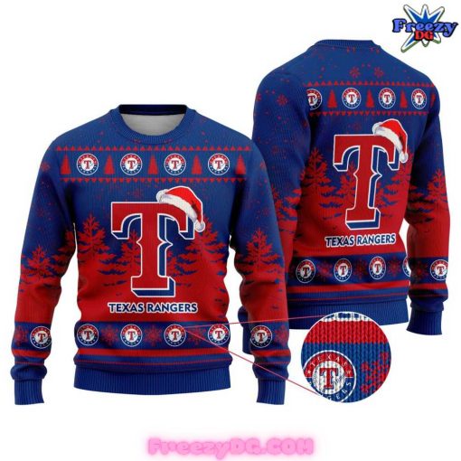 Texas Rangers Christmas Holiday 2024 Sweater