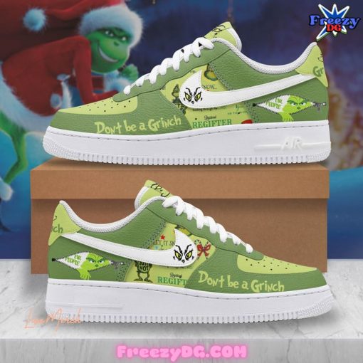 The Grinch Don’t Be a Grinch Limited Edition Nike Air Force 1