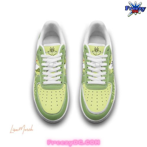 The Grinch Don’t Be a Grinch Limited Edition Nike Air Force 1