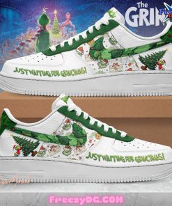 The Grinch Just Waiting For Grinchmas Nike Air Force 1