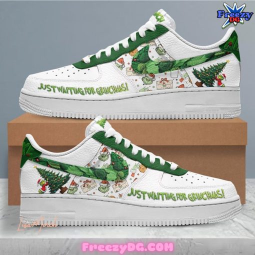 The Grinch Just Waiting For Grinchmas Nike Air Force 1