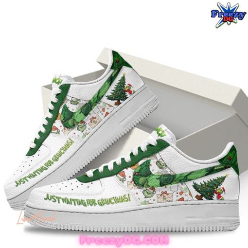 The Grinch Just Waiting For Grinchmas Nike Air Force 1