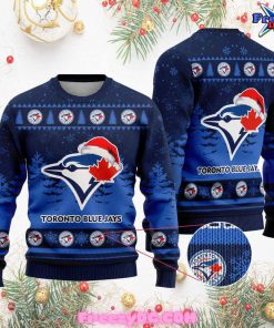 Toronto Blue Jays Christmas Holiday 2024 Sweater