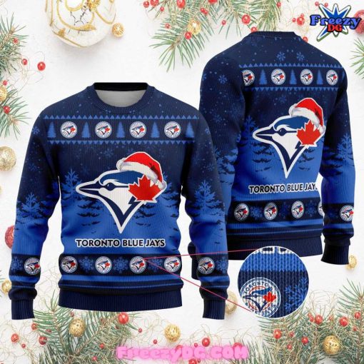 Toronto Blue Jays Christmas Holiday 2024 Sweater