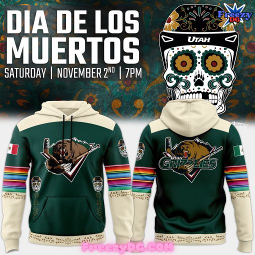 Utah Grizzlies x Dia de los Muertos Night 2024 Hoodie