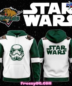 Utah Grizzlies x Star Wars Night 2024 White Hoodie