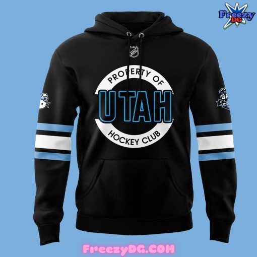 Utah Hockey Club x Hello Kitty 50th Anniversary Black Hoodie