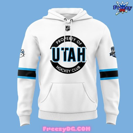 Utah Hockey Club x Hello Kitty 50th Anniversary White Hoodie