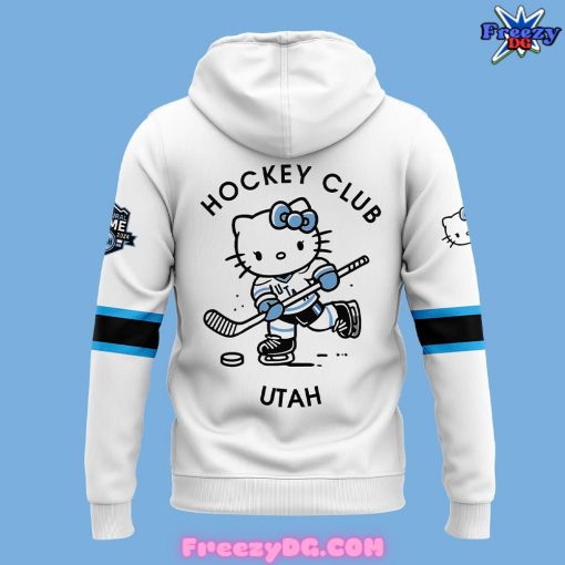 Utah Hockey Club x Hello Kitty 50th Anniversary White Hoodie