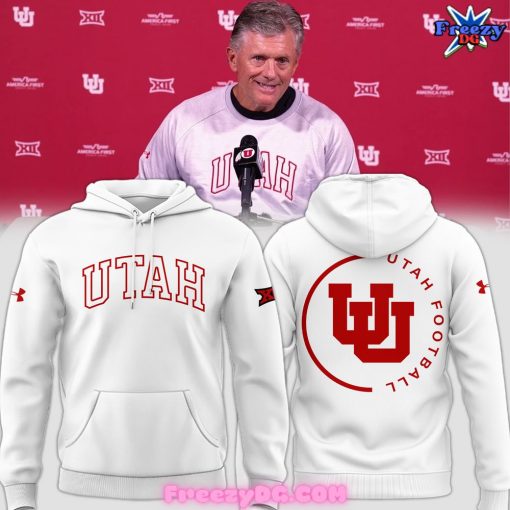 Utah Utes Football Coach 2024 Hoodie