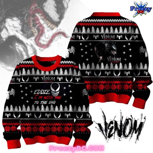 Venom Eddie To The End Special Ugly Sweater