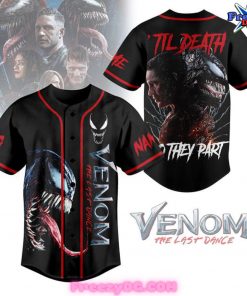 Venom The Last Dance Special Edition Baseball Jersey