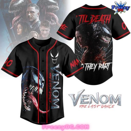 Venom The Last Dance Special Edition Baseball Jersey