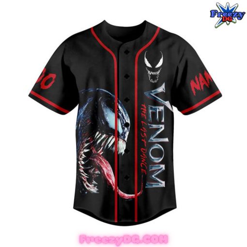 Venom The Last Dance Special Edition Baseball Jersey