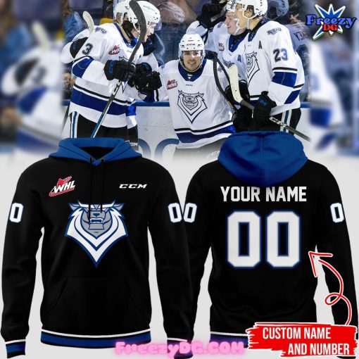 Victoria Royals Custom 2024 Black Hoodie