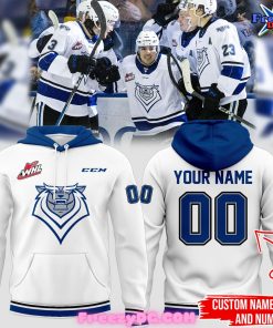 Victoria Royals Custom 2024 White Hoodie