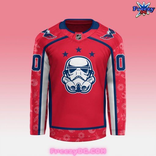 Washington Capitals x Star Wars Night 2024 Custom Hockey Jersey