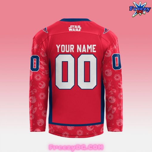 Washington Capitals x Star Wars Night 2024 Custom Hockey Jersey