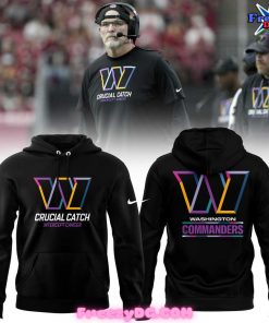 Washington Commanders Crucial Catch Intercept Cancer 2024 Hoodie