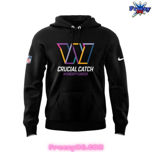 Washington Commanders Crucial Catch Intercept Cancer 2024 Hoodie