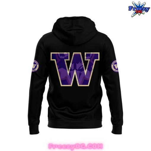 Washington Huskies Football 2024 Black Hoodie