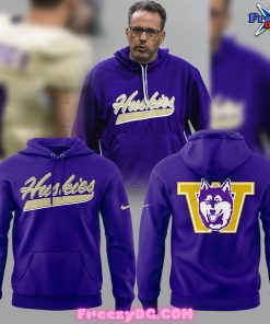 Washington Huskies Head Coach Limited Purple Hoodie