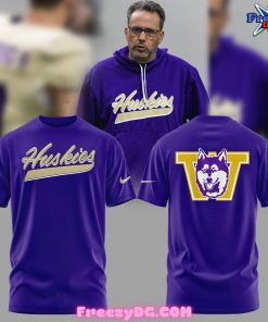 Washington Huskies Head Coach Limited Purple T-Shirt